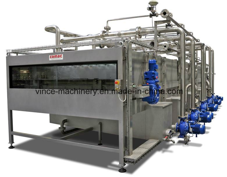 Automatic Spray Cooling Tunnel Pasteurizer for Bottled Beverage